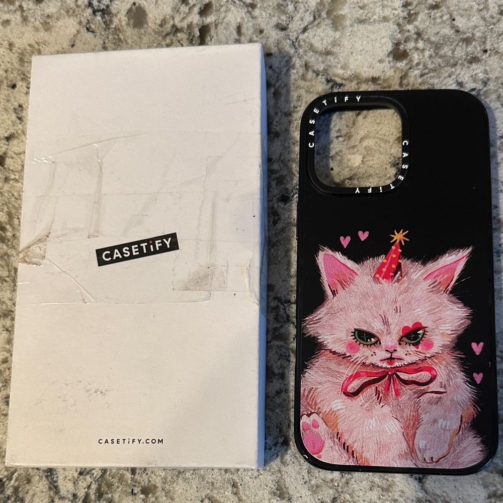 CASETIFY impact case for iPhone 16 PRO MAX clown kitty $64
